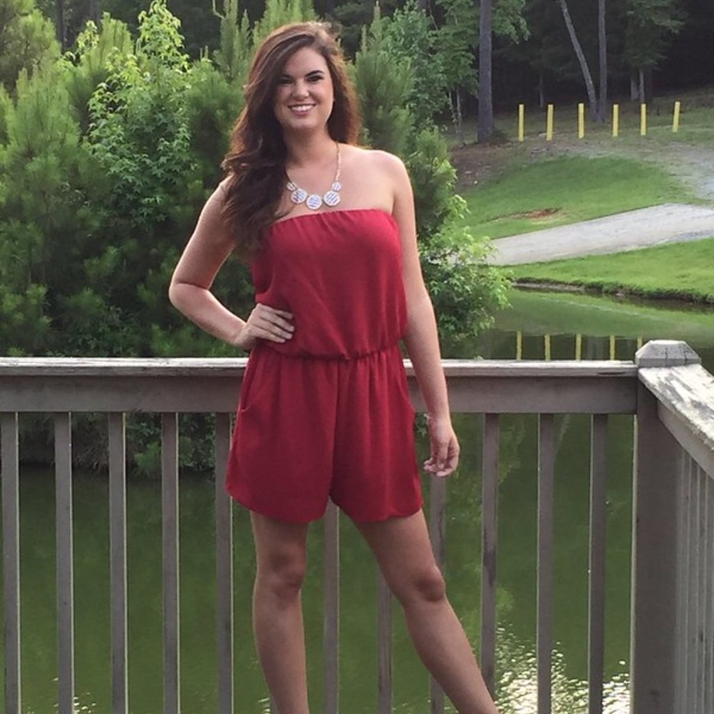 Strapless Romper - small, medium and large